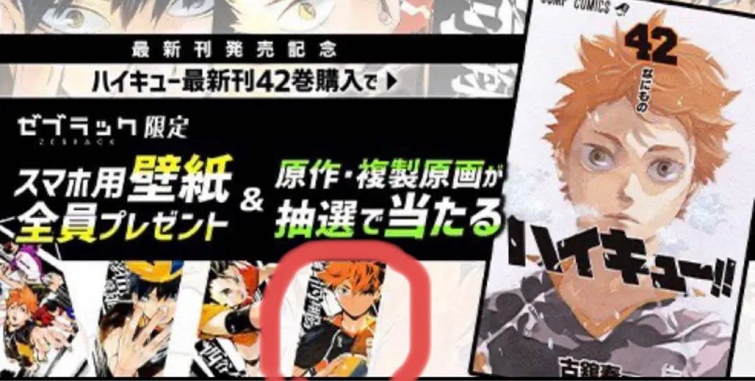 当選 ハイキュー 特典 漫画 マンガ コミック 限定 初版 初回