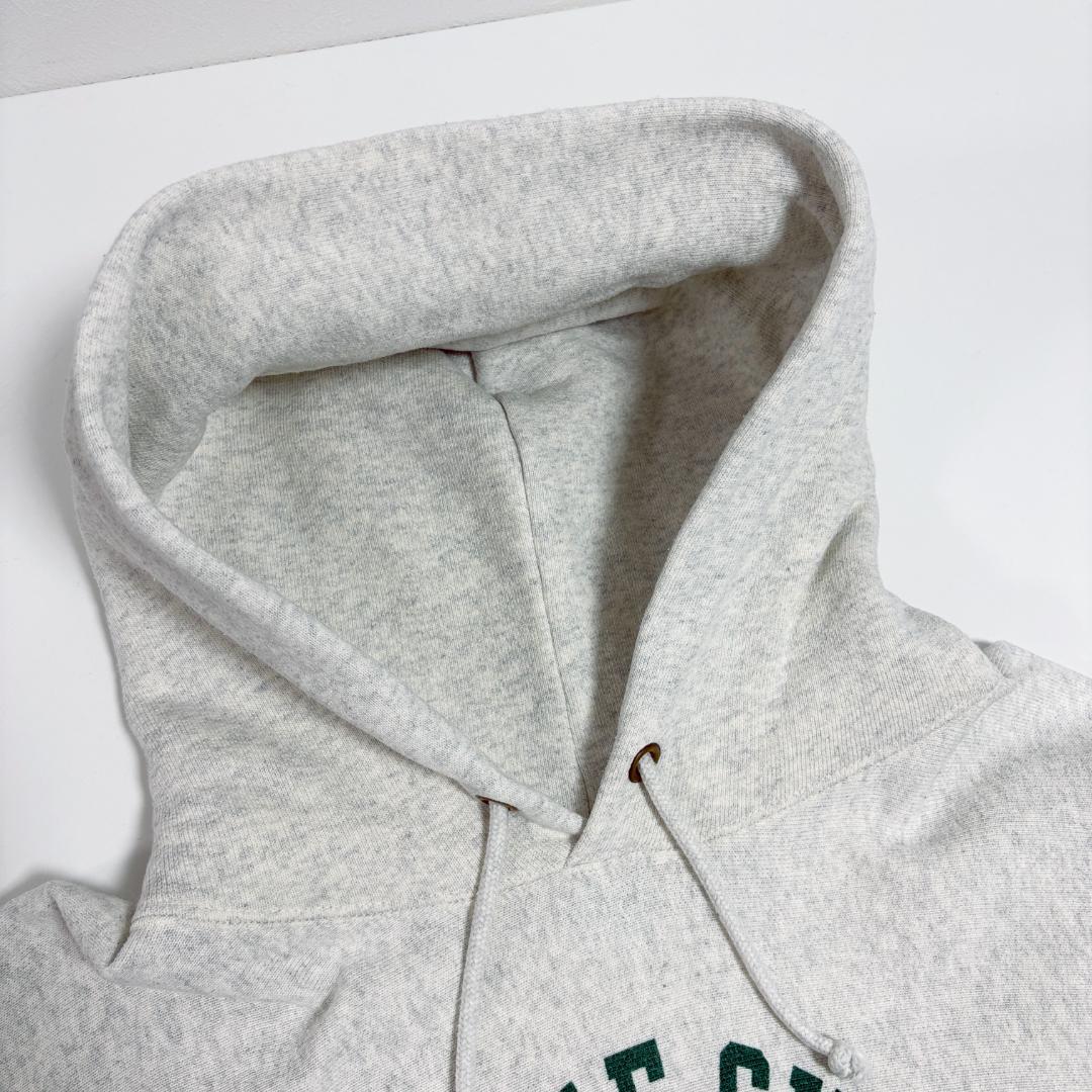 XXL　70s復刻　チャンピオン　染み込み3段プリント　リバースウィーブパーカー