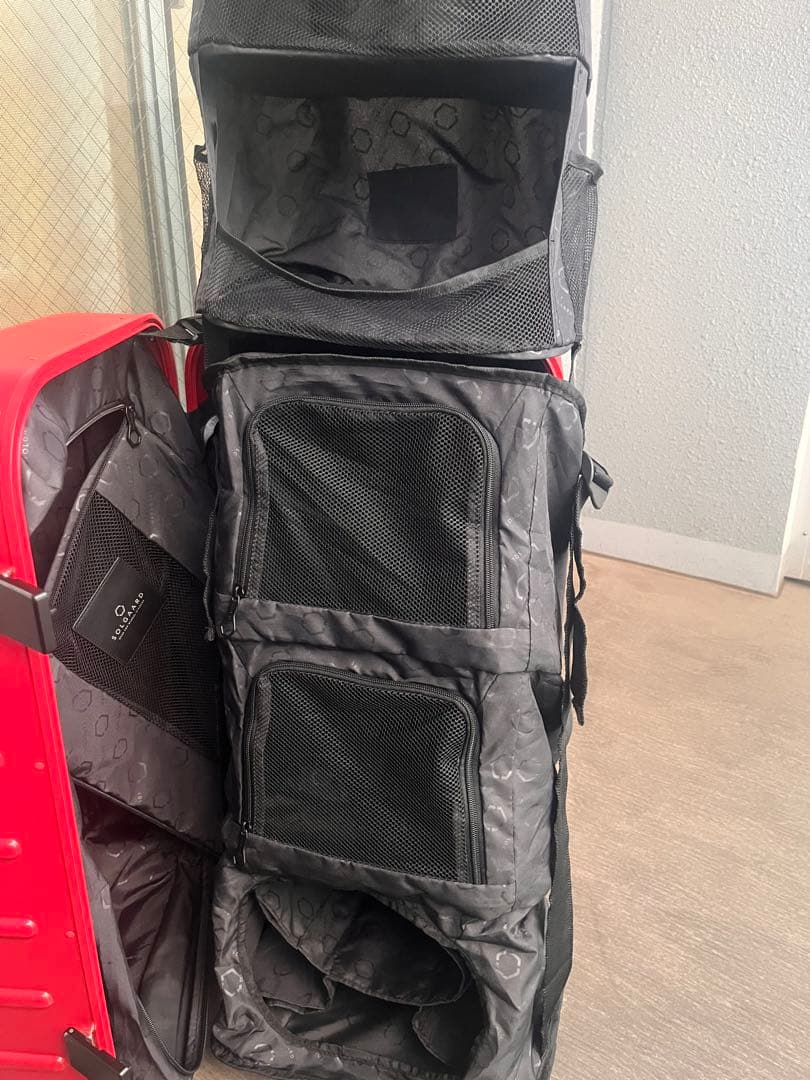 SOLGAARD 60L Mサイズ シェルフ付き 定価4万 希少モデル - バッグ