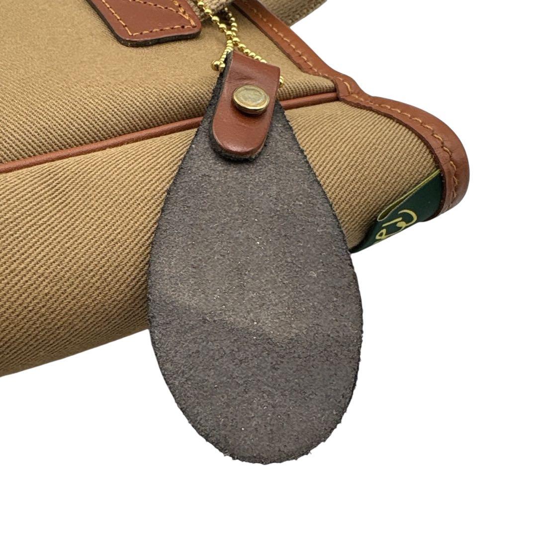美品 Brady ブレディ BECK ベック ミニトート バッグ カーキ 英国製