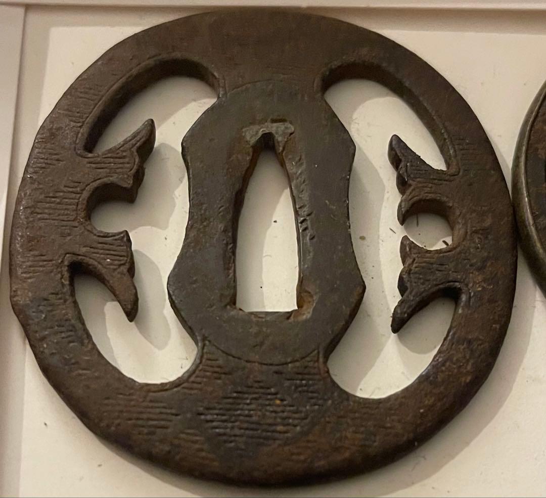 日本刀　武具　鍔 6枚　その他おまとめセット