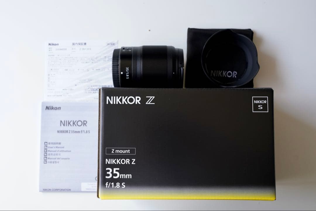 【美品】ニコンZ35 f1.8 S Zマウント Amazon.co.jp: Nikon 単焦点レンズ NIKKOR Z 35mm f/1.8S Zマウント