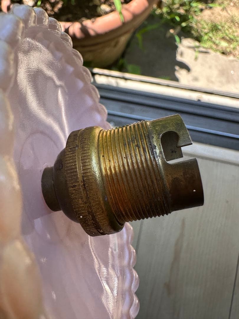 20年代 フランス アンティーク オパリンローズの可愛らしいお花