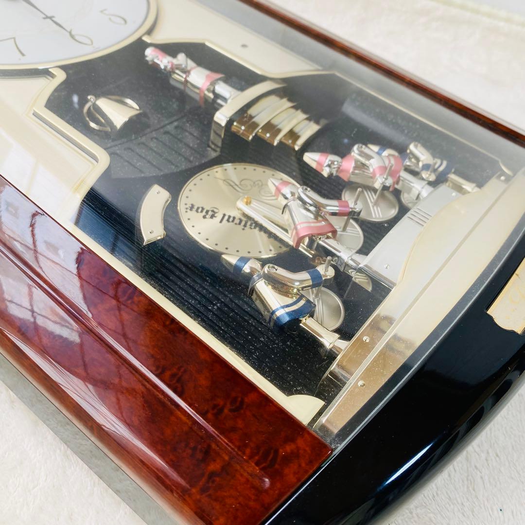 【良品】SEIKO 掛時計 ディスクドリーム RE532B からくり時計