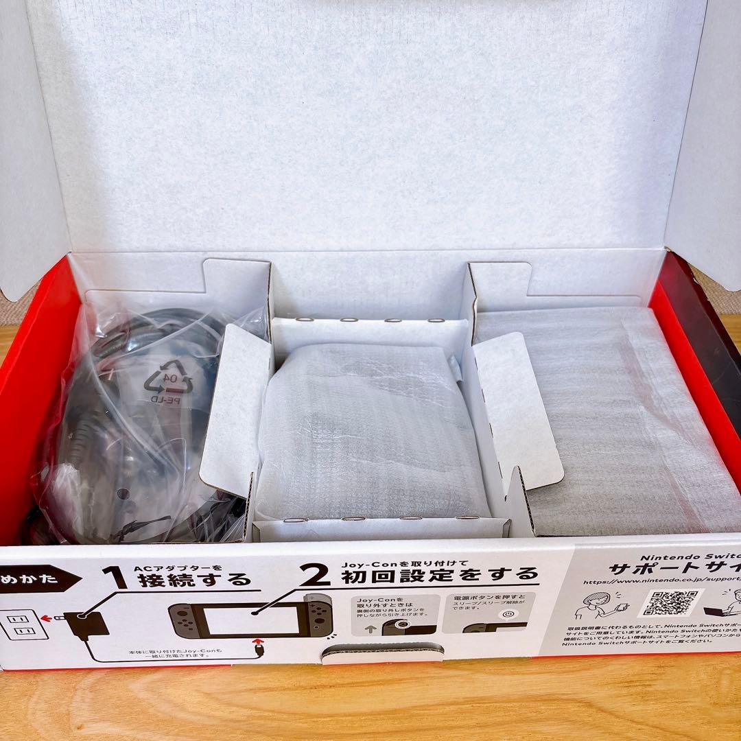 【美品】 バッテリー強化版 Nintendo Switch本体 グレー