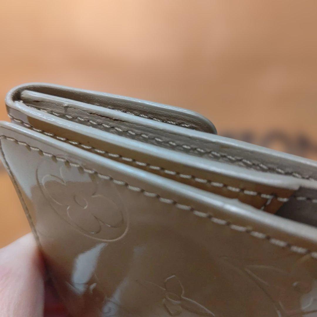美品　LOUIS VUITTON ルイヴィトン ヴェルニ 三つ折り財布