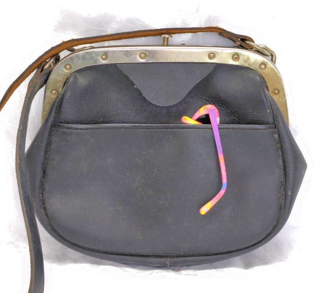 ドイツ製　列車車掌　ショルダーバッグ　レトロ　カッコいい