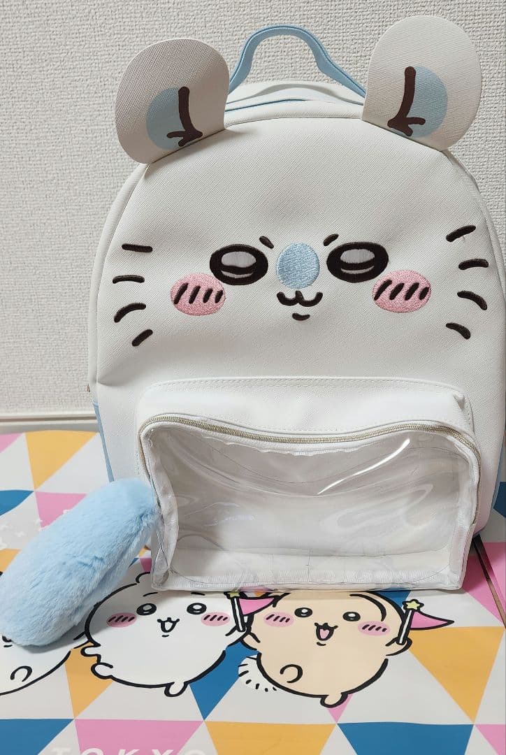 ちいかわパークのおかおリュックのモモンガ