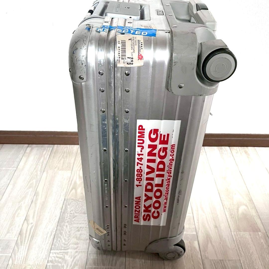 希少】RIMOWA×PORSCHE トパーズ 2輪 アルミキャリーケース RIMOWA