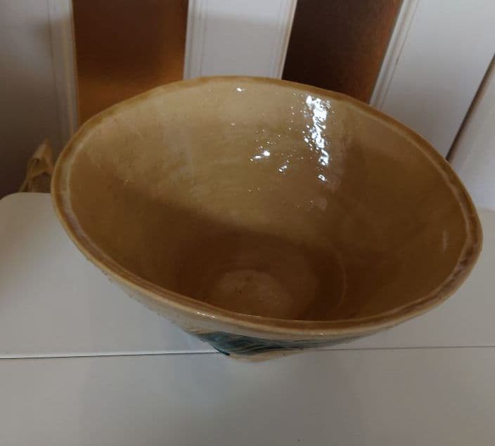 ダイナミックな作品インパクトのある器. ♦️大鉢、♦️本日特別お値下げ‼️