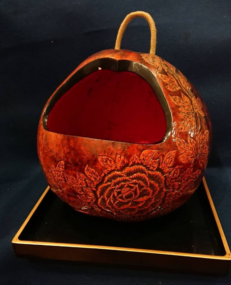 掛け軸 清流鮎 仲田龍安 作