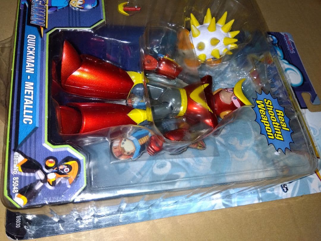 ロックマン クイックマン フィギュア CAPCOM ロックマンエグゼ