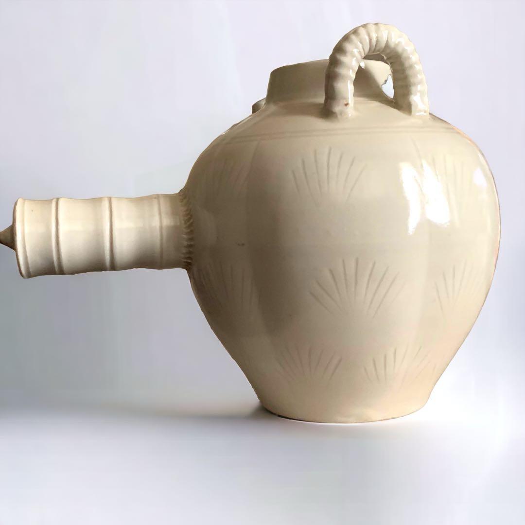 白磁 急須 宗時代 定州 骨董品 アンティーク 茶道具 中国美術