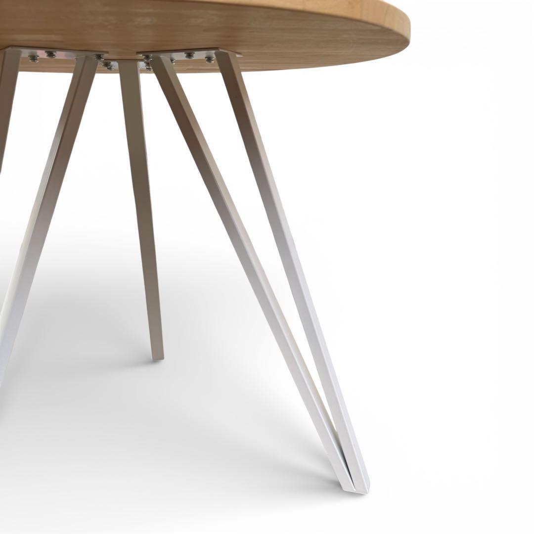 KANADEMONO 丸テーブル ダイニングテーブル　北欧　φ80 天然木