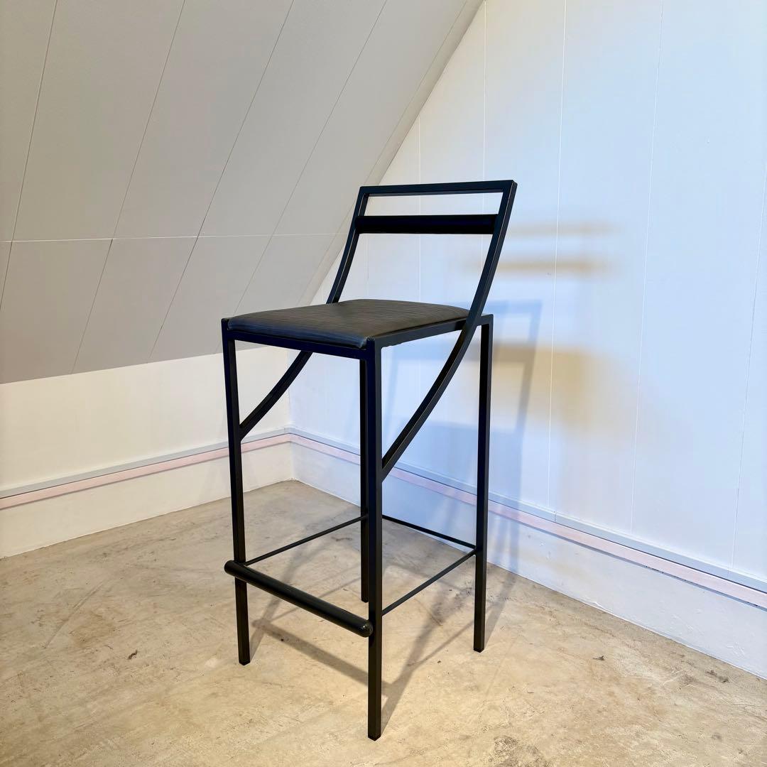 スツール postmodern designe high chair 2set