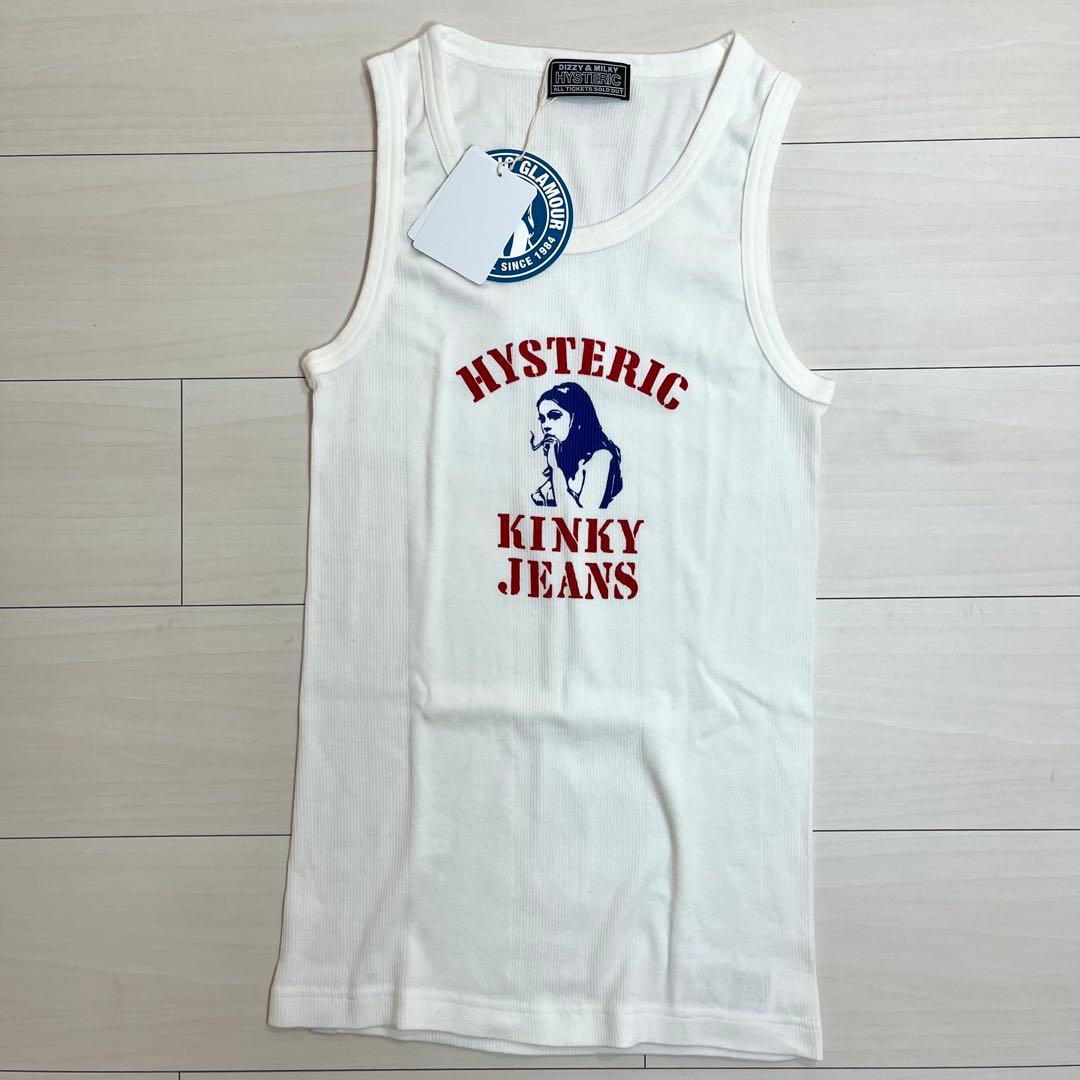 HYSTERIC GLAMOUR HYS KINKY JEANS タンクトップ