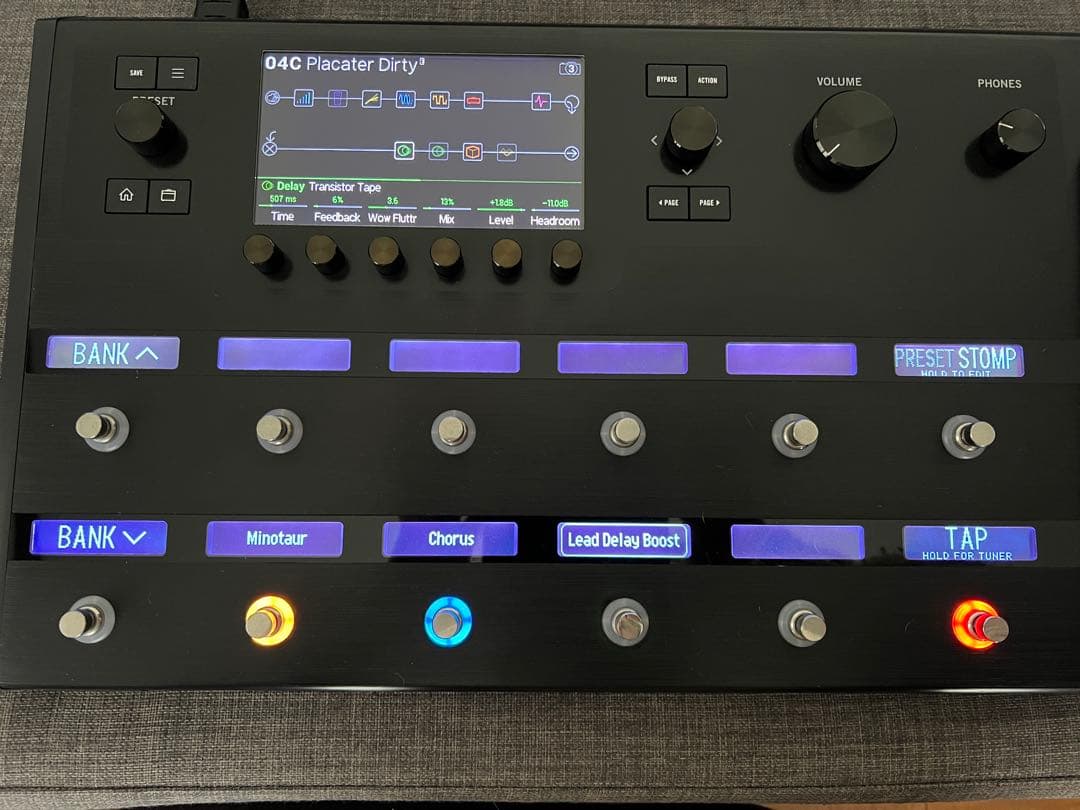 Line 6 Helix Floor ギターエフェクトボード 本体＋付属品