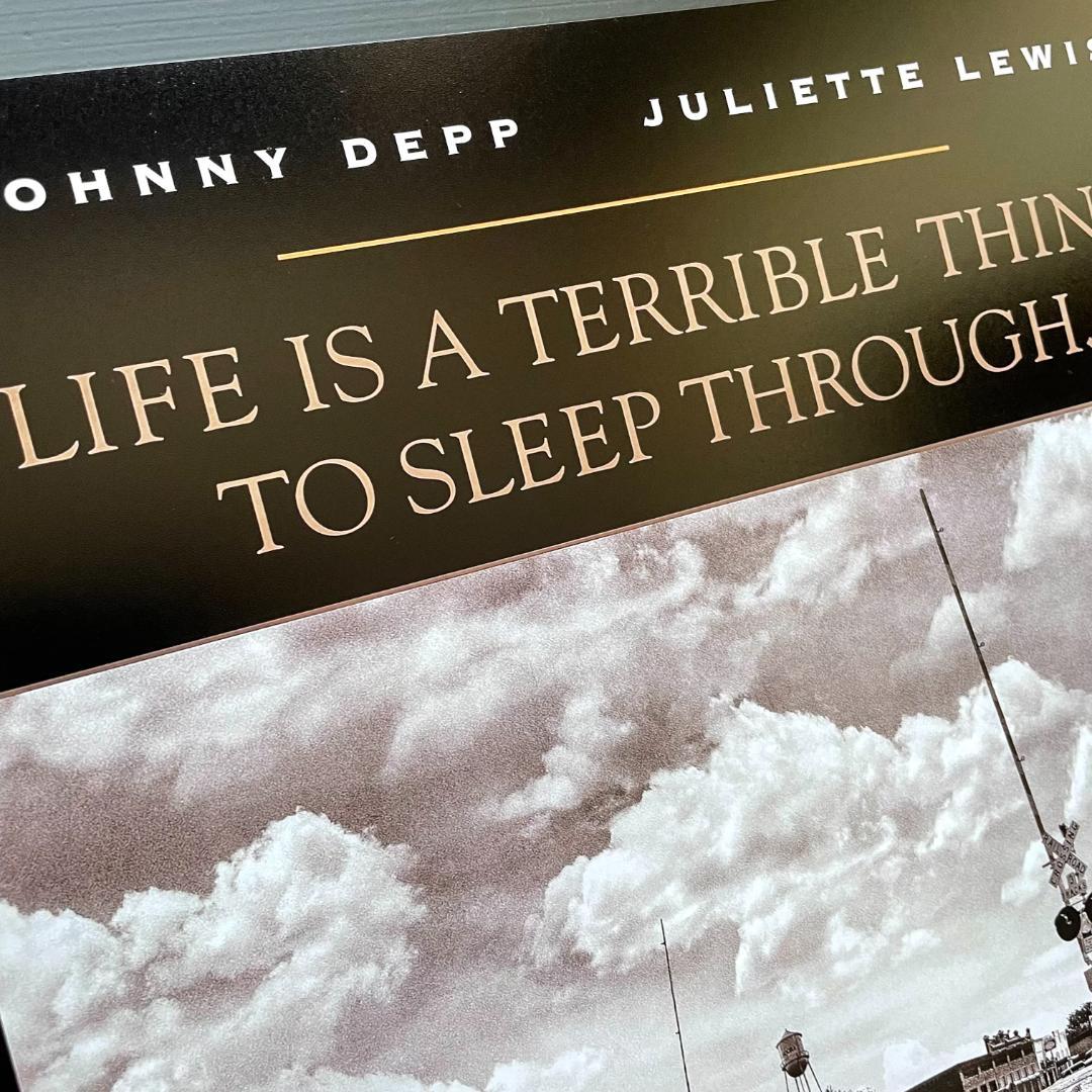 USポスター『ギルバート・グレイプ』ジョニー・デップ/レオナルド