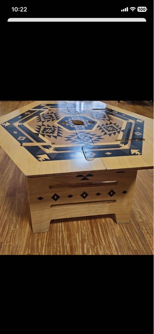 The Arth ざぁーッスヘキサテーブル持ち運び紐付き