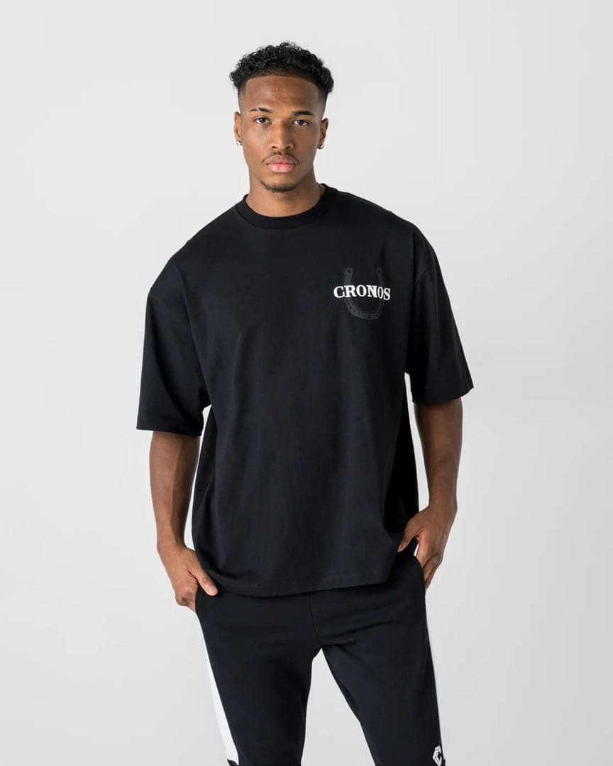 CRONOS クロノス Tシャツ ブラック XL HORSE SPIRIT - メルカリ