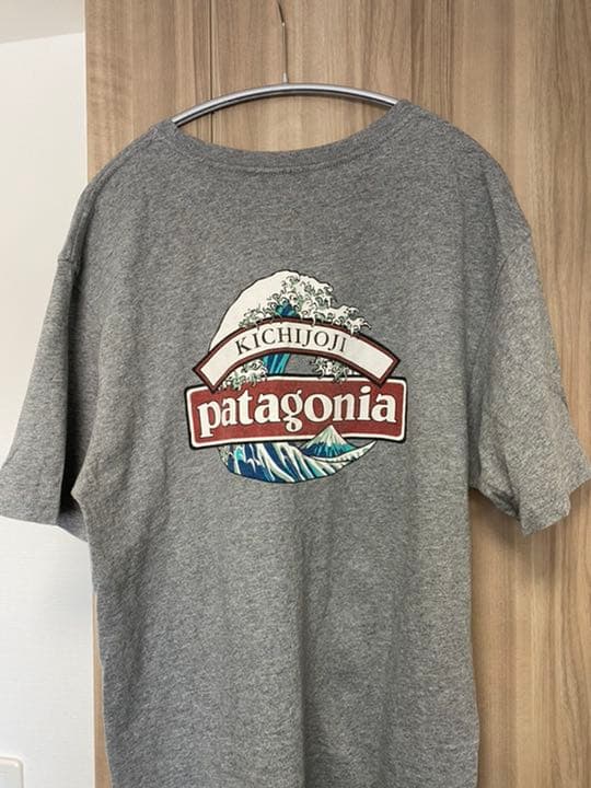 激レア】パタゴニア ヴィンテージ 波 葛飾北斎 Tシャツ ロゴ グレー