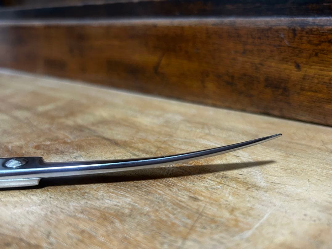 最終値下げ◇中古◇文誠社 左利き トリミング7インチカーブシザー