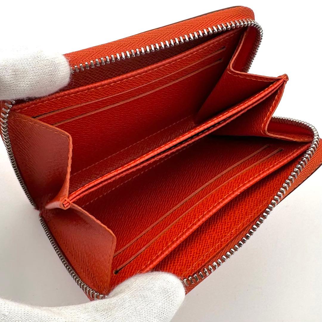 【極美品】ルイヴィトン エピ ジッピーパース 小銭入れ ピモン オレンジ
