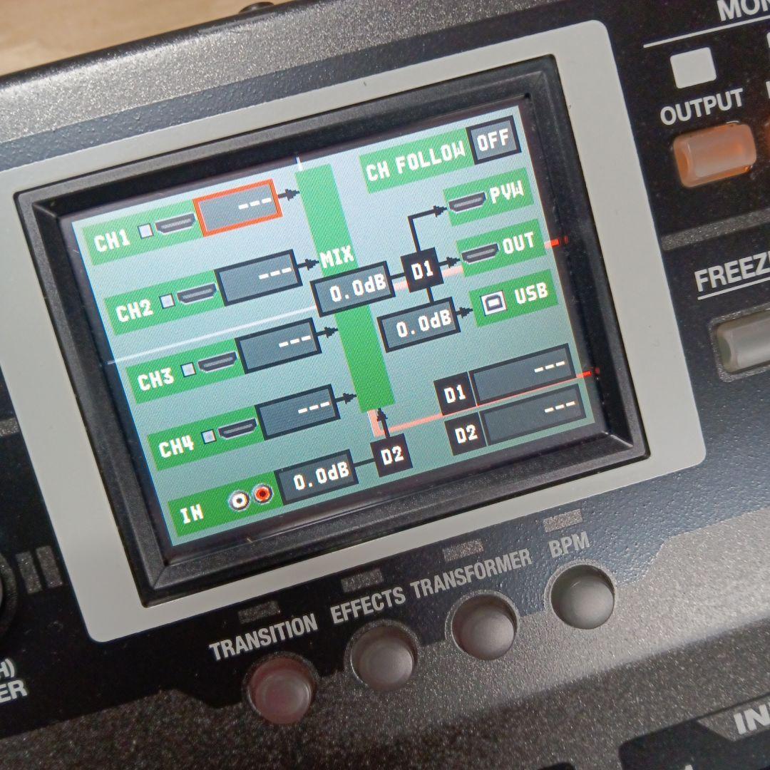 Roland　V-4EX ４チャンネル　ビデオミキサー