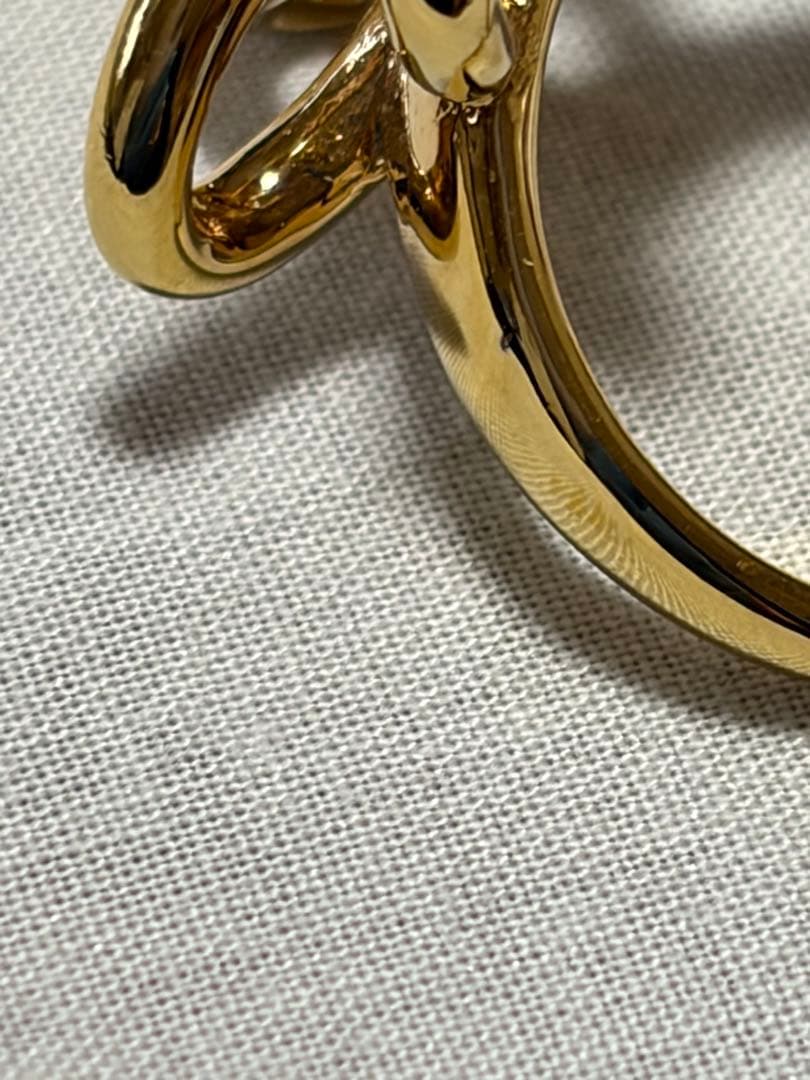 【masaki】別注フィリップオーディベールフラワーモチーフリング