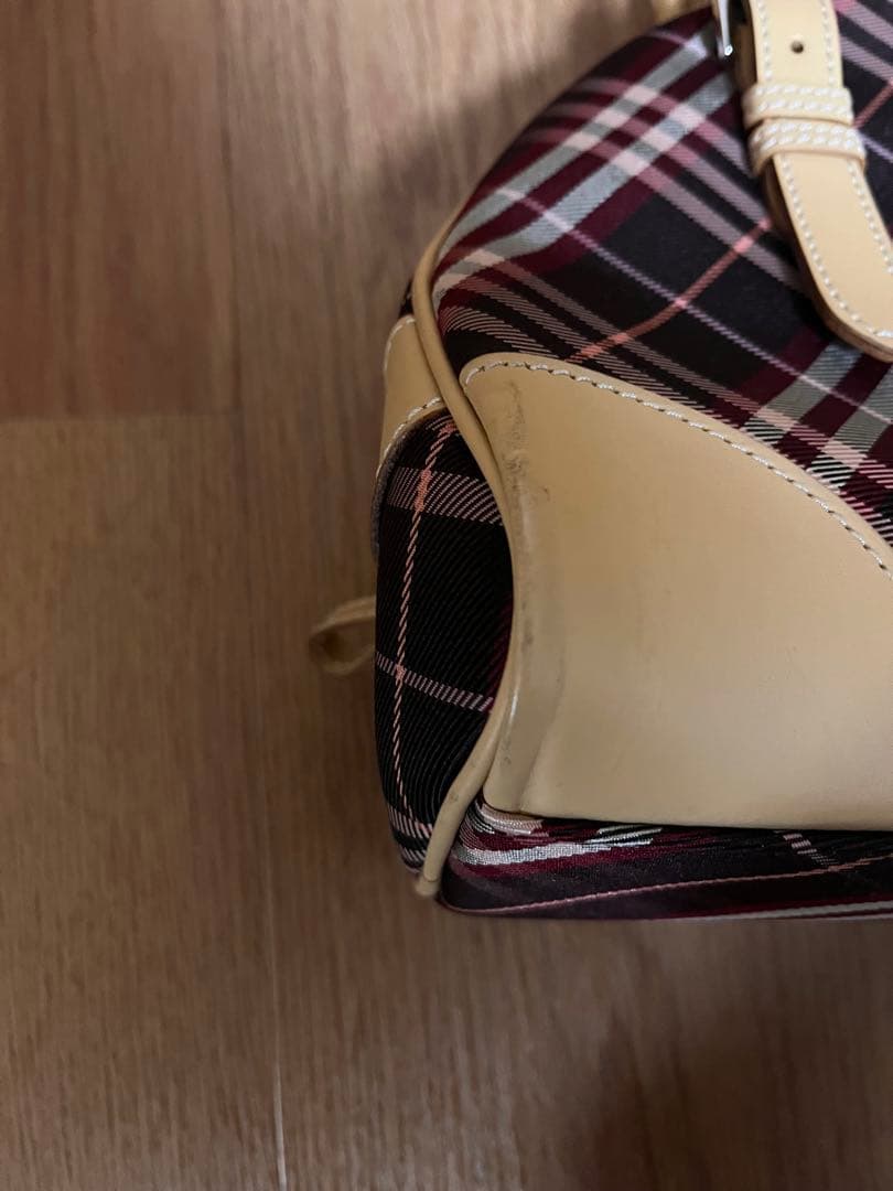 BURBERRY BLUE LABEL ボストンバッグ バーバリー ロンドン