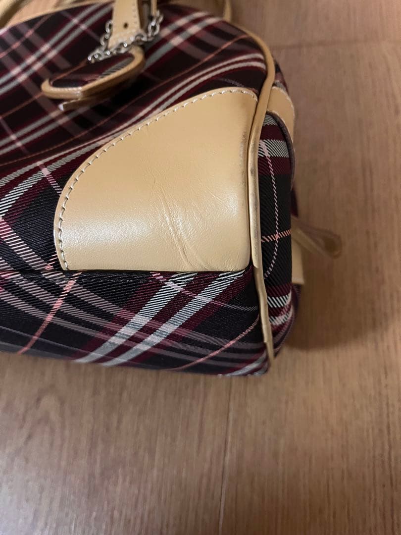 BURBERRY BLUE LABEL ボストンバッグ バーバリー ロンドン