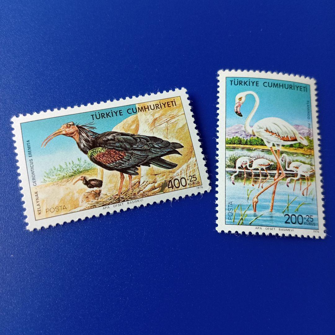 9466 外国切手 トルコ 1976年 鳥類 野鳥 4枚セット - メルカリ
