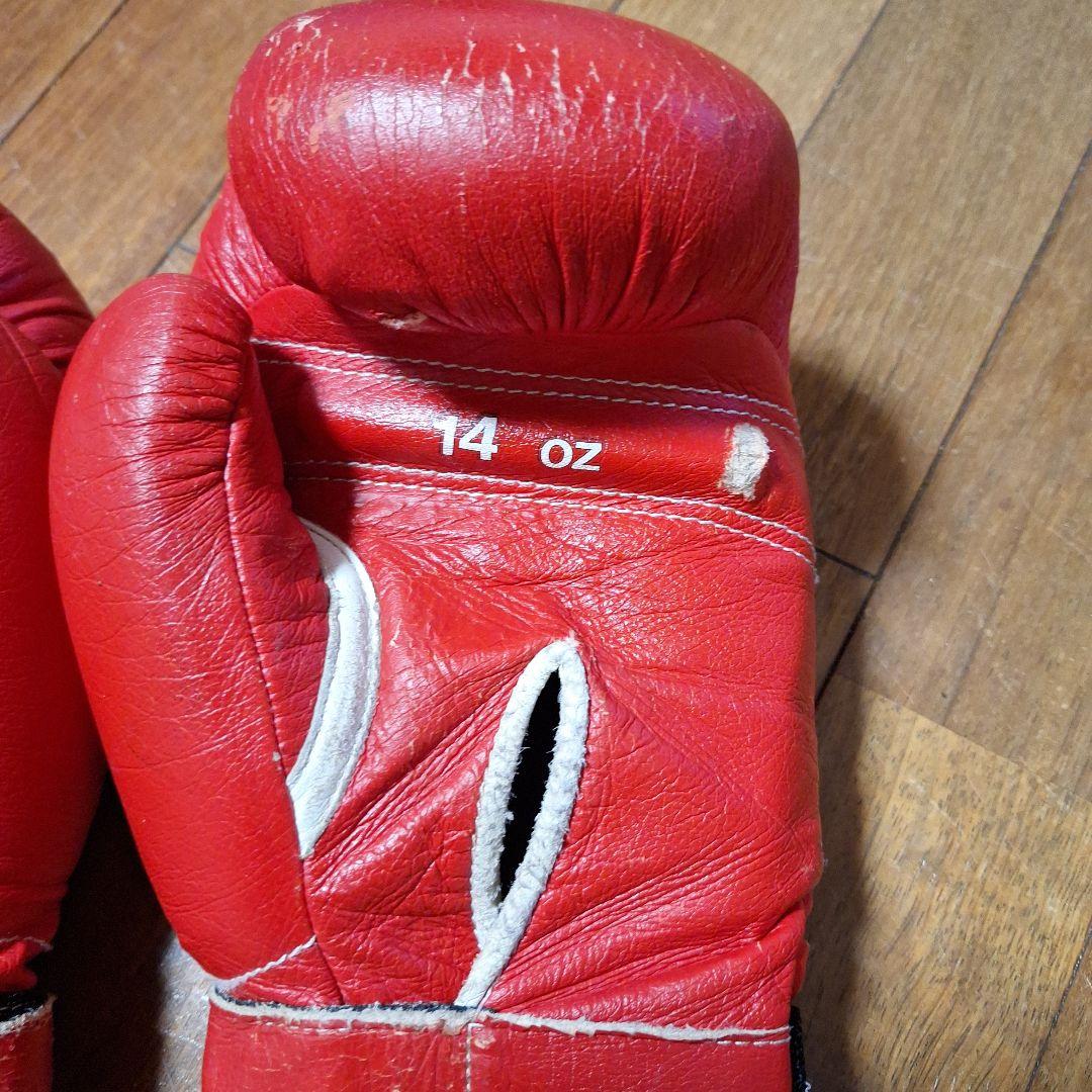 318 Winning ボクシンググローブ 赤 ソフトタイプ 14os 武道・格闘技