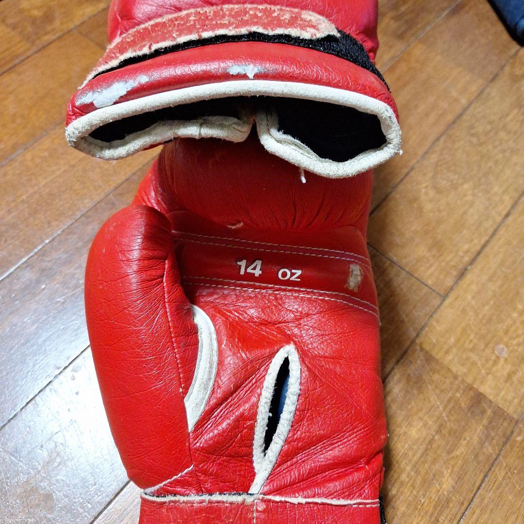 318 Winning ボクシンググローブ 赤 ソフトタイプ 14os 武道・格闘技