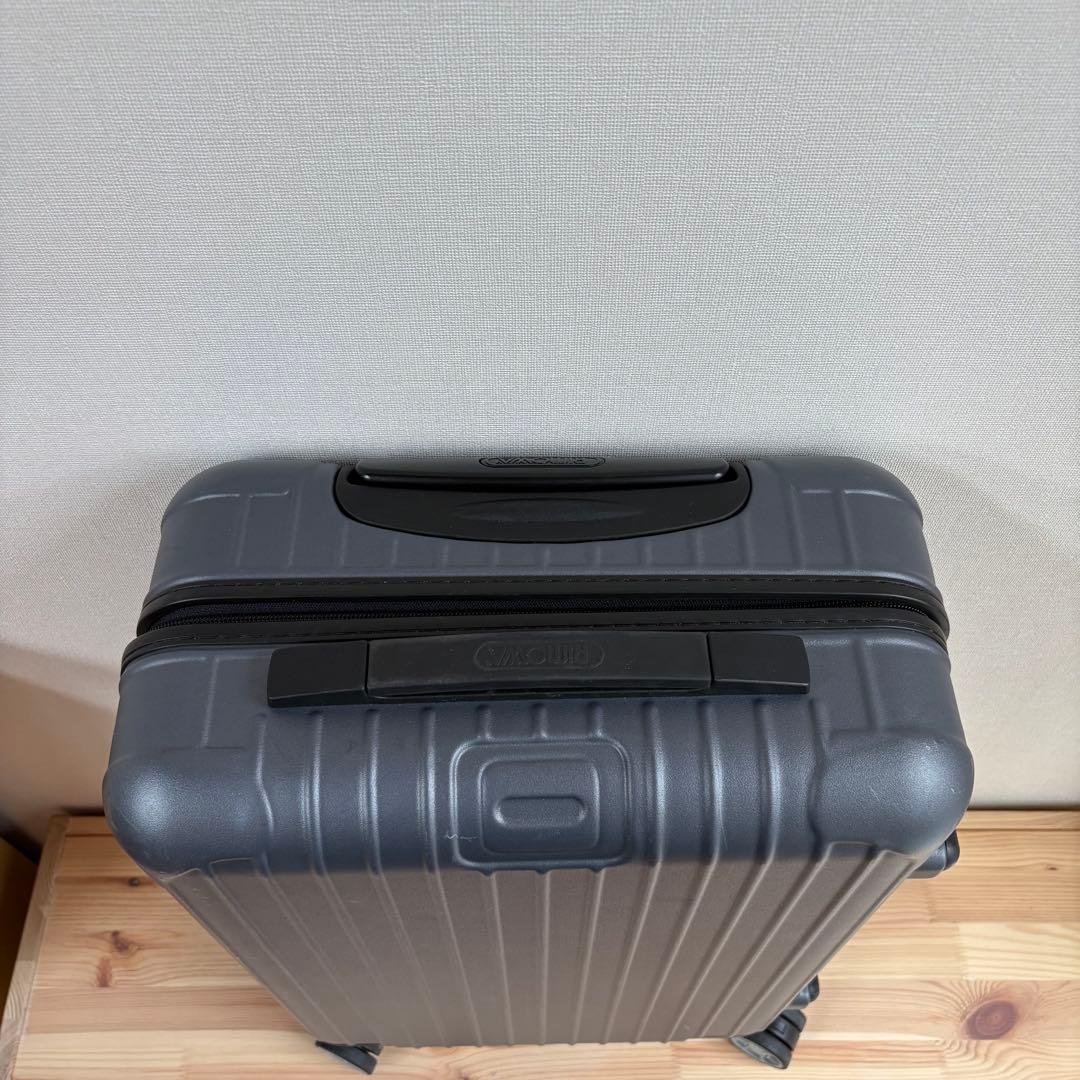 美品 RIMOWA SALSA 32L キャリーケース 4輪 マットグレー 機内