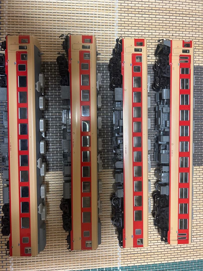 KATO HOキハ58・65・28 ４両　前面行先表示トミックス製装着　裏張り