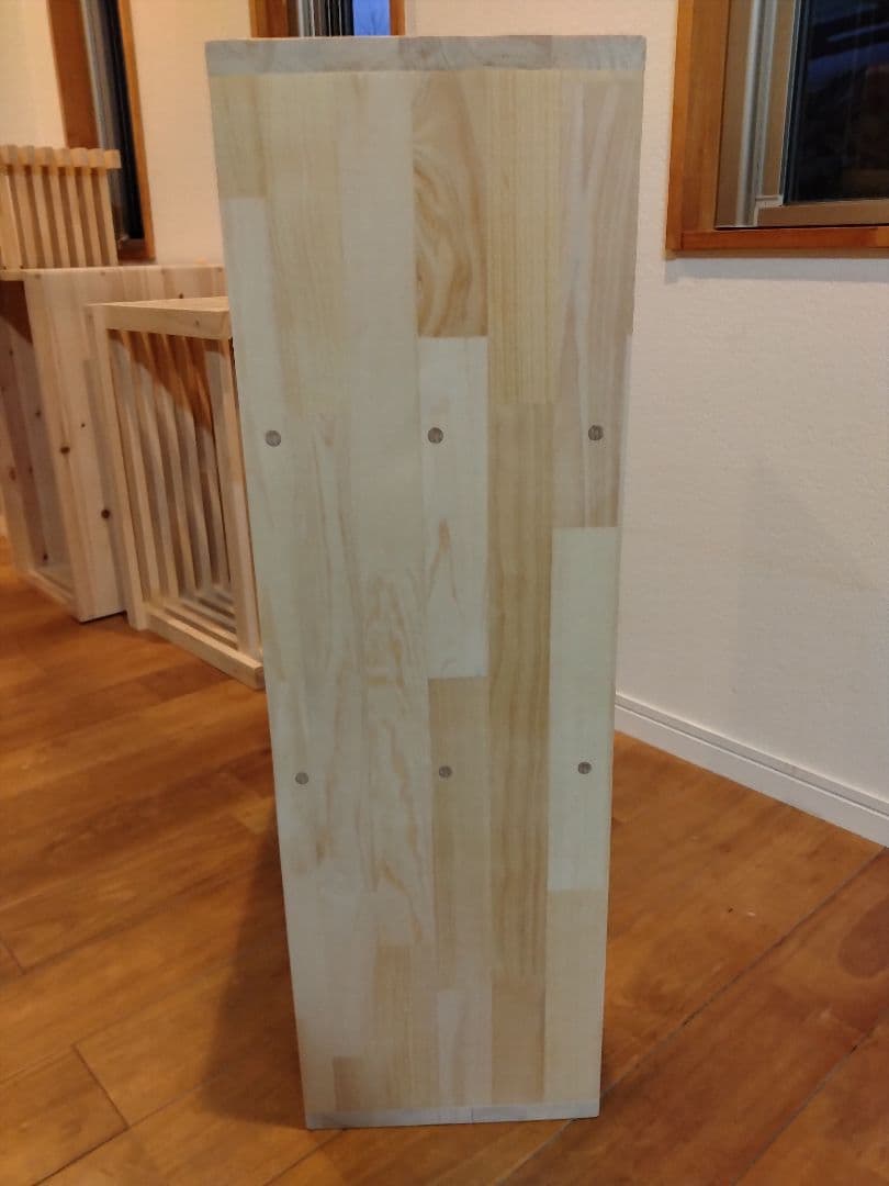 木製 ハンドメイド オーダー 目の字 棚 シェルフ ラック 本棚 マンガ 収納