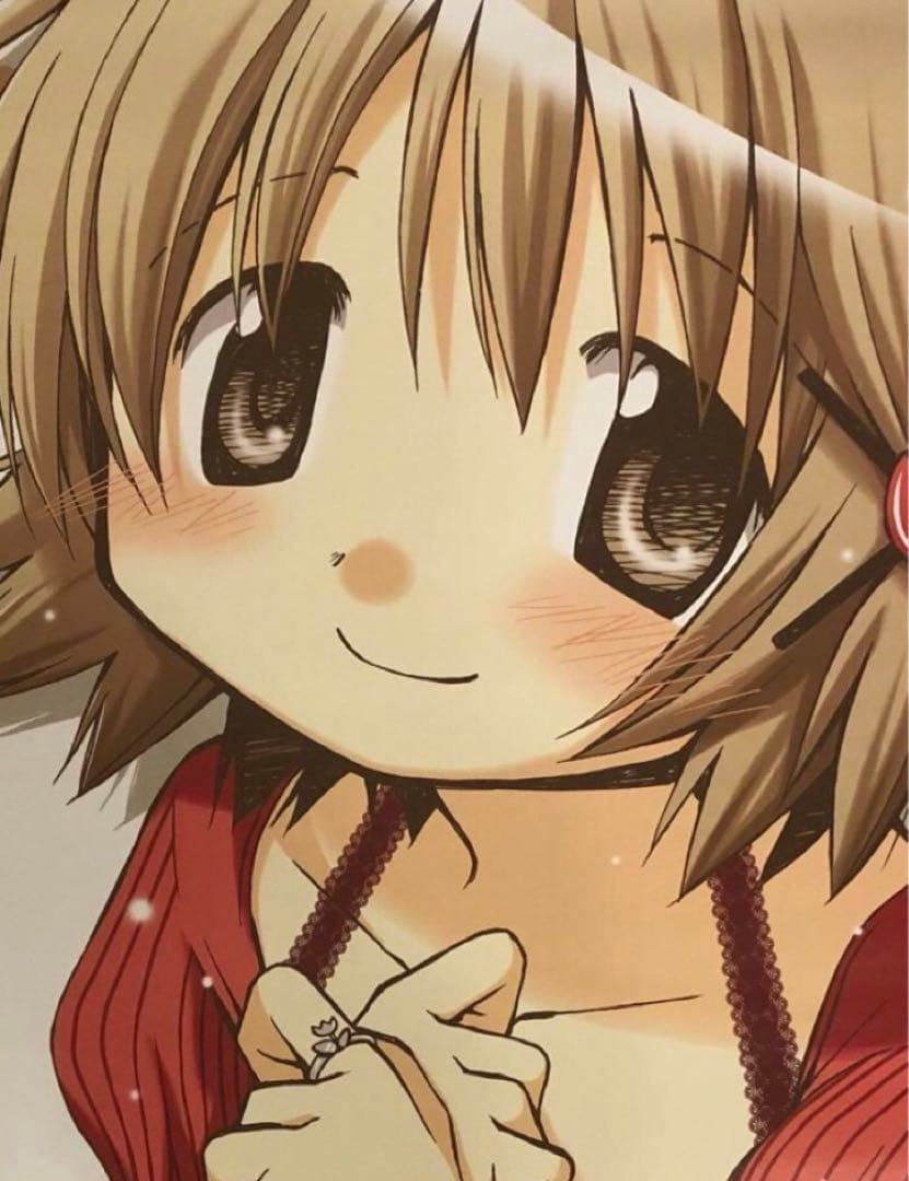 非売品】ひだまりスケッチ ゆの 蒼樹うめ 描き下ろし B2 お風呂