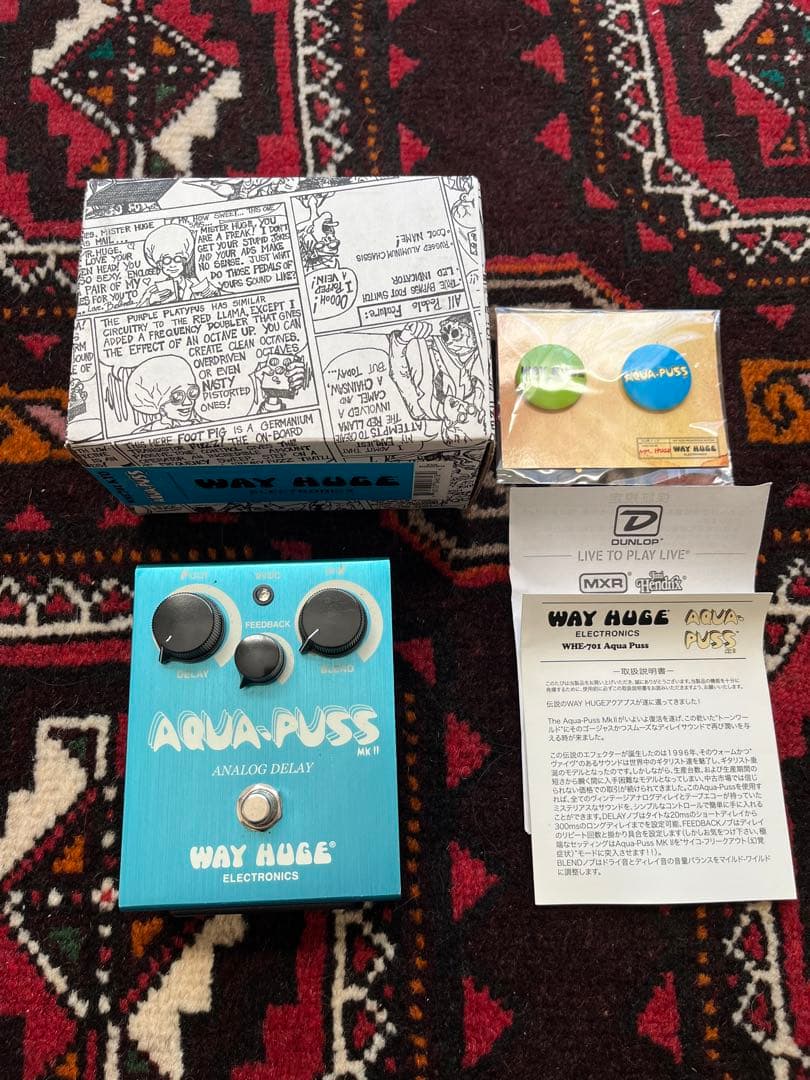 WAY HUGE AQUA-PUSS MKIIアナログディレイ