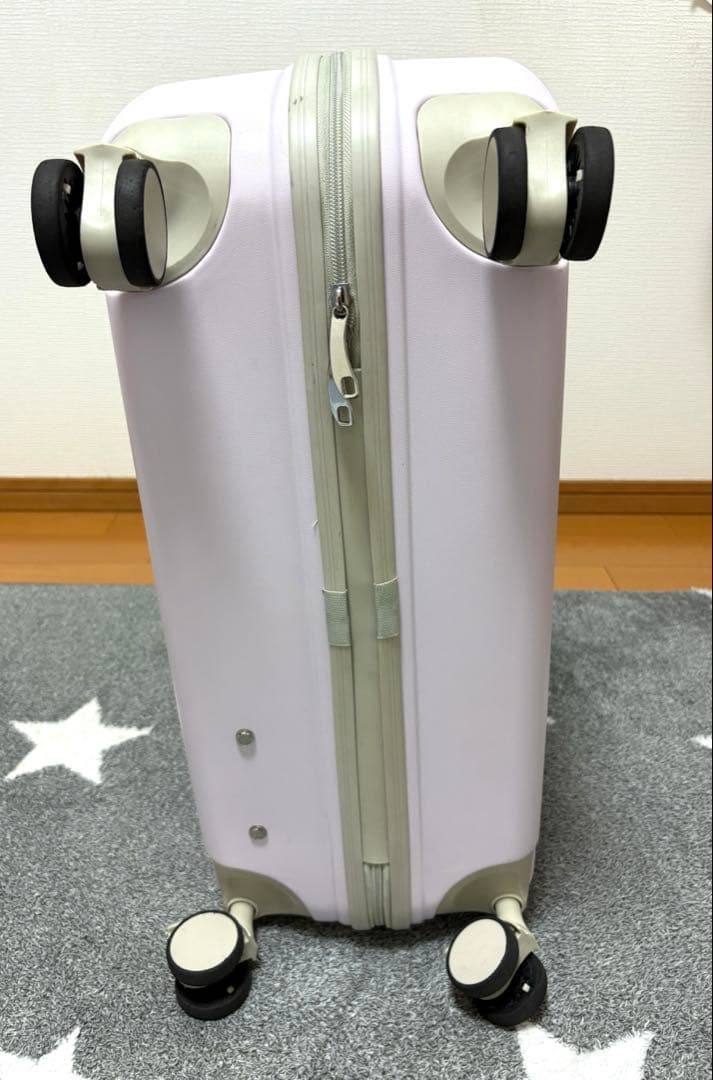 ノリッコ】プレミアムシートタイプ キャリーケース パステルピンク M