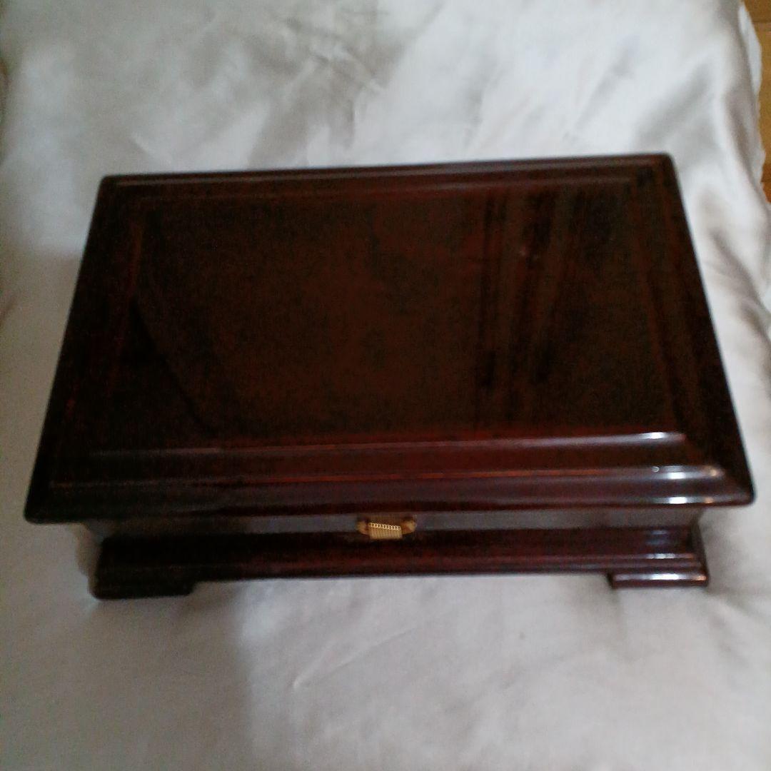 ダークウッド オルゴール オートストップ・プレイ機能付き