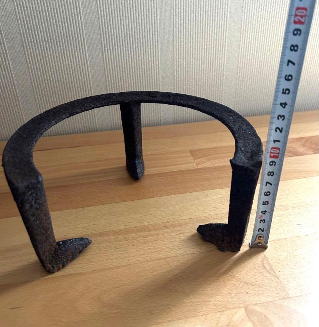 風炉釜、茶釜、茶道具、茶道、鉄器、アンティーク、レトロ，骨董品