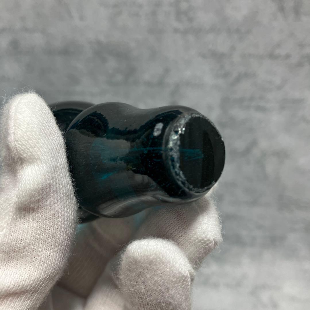 津軽びぃどろ 吹きガラス カラフェ デキャンタ 水差し 首巻き 民藝