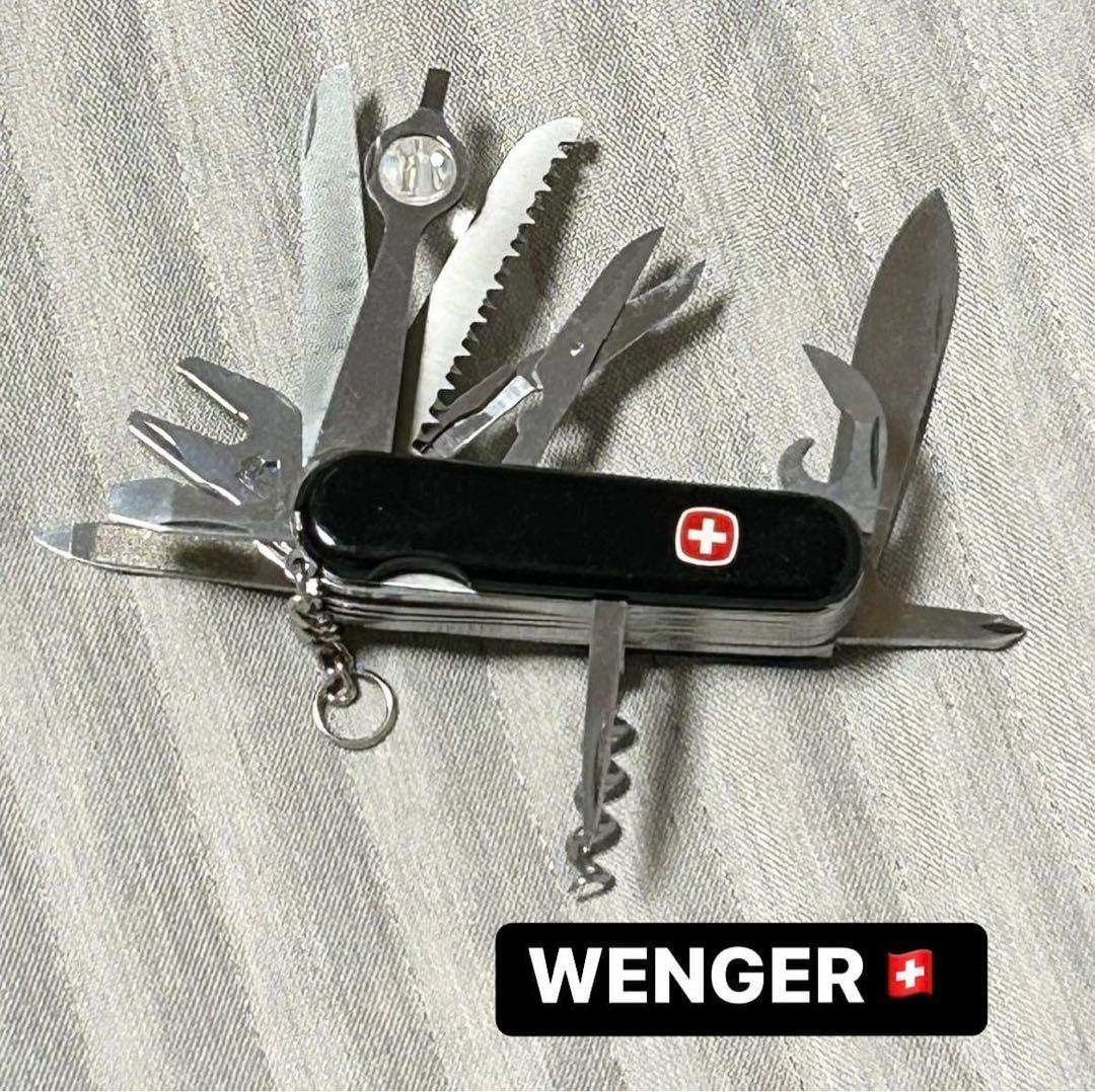 Wenger ウェンガー社 スイスアーミーナイフ 黒 