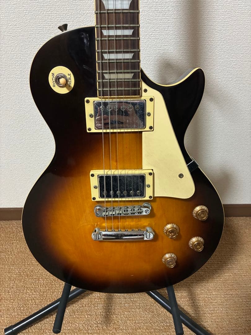 値下げ‼️】エレキギター レスポールスタイル サンバースト 動作確認済