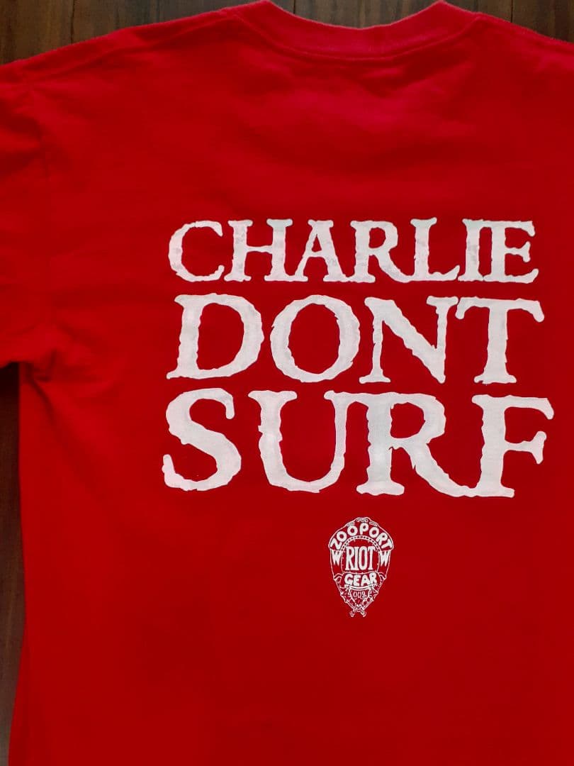 00s vintage チャールズマンソン Tシャツ 赤 S アクセルローズ - メルカリ