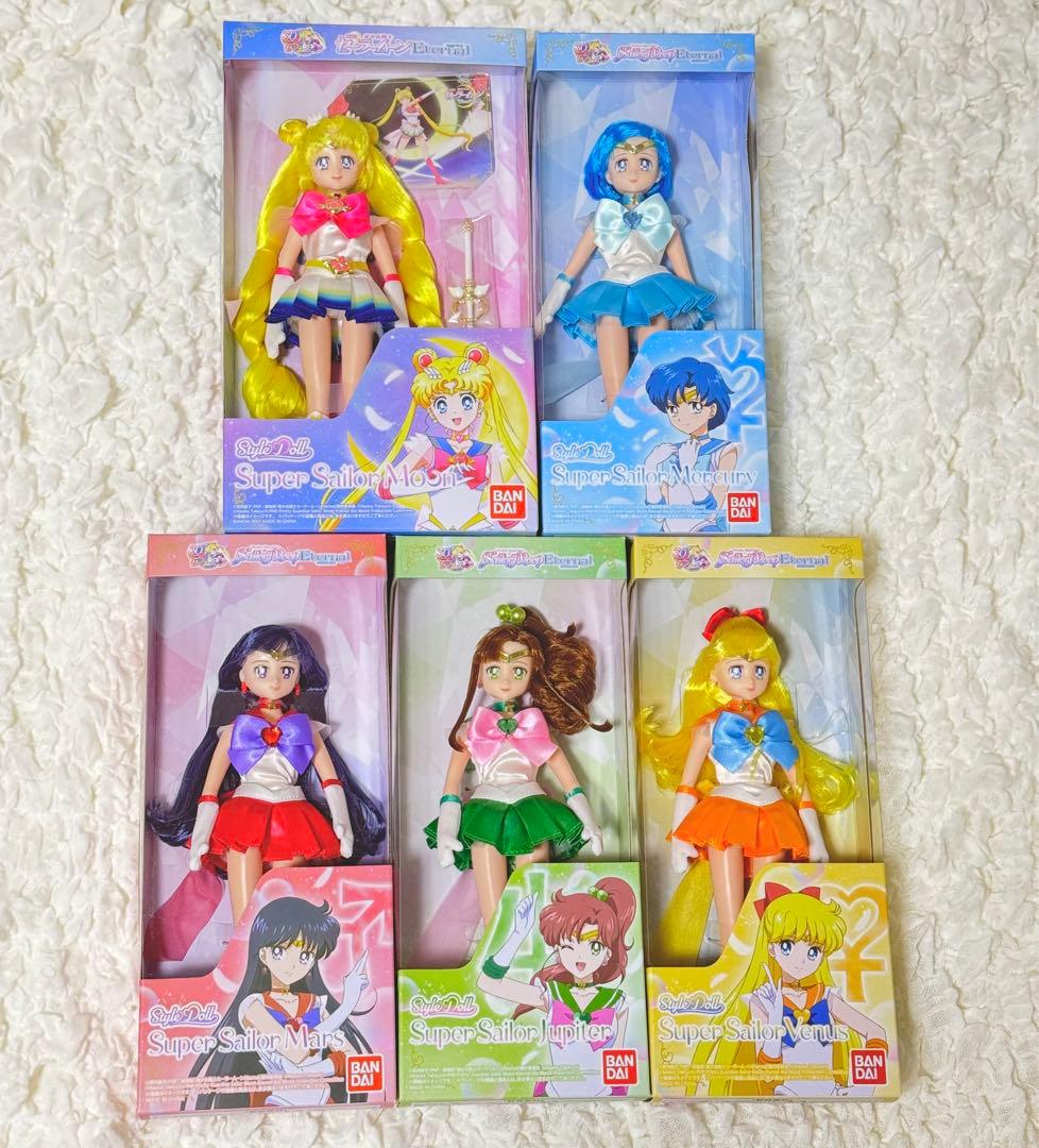 セーラームーン スタイルドール5点セットstyle doll