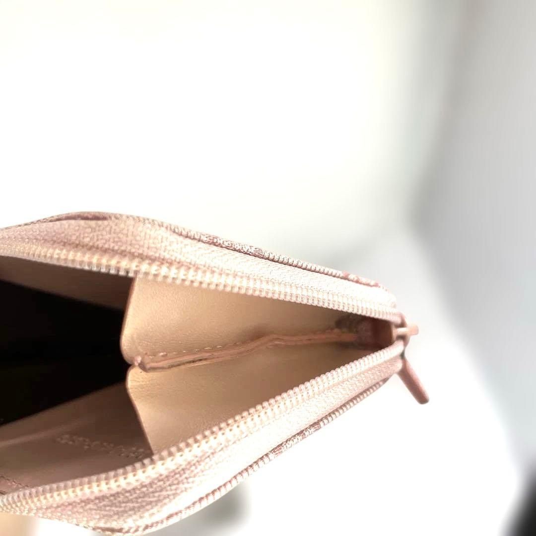 新品　グッチ GUCCI ケース 小銭入れ ピンク GG キャンバス 本革