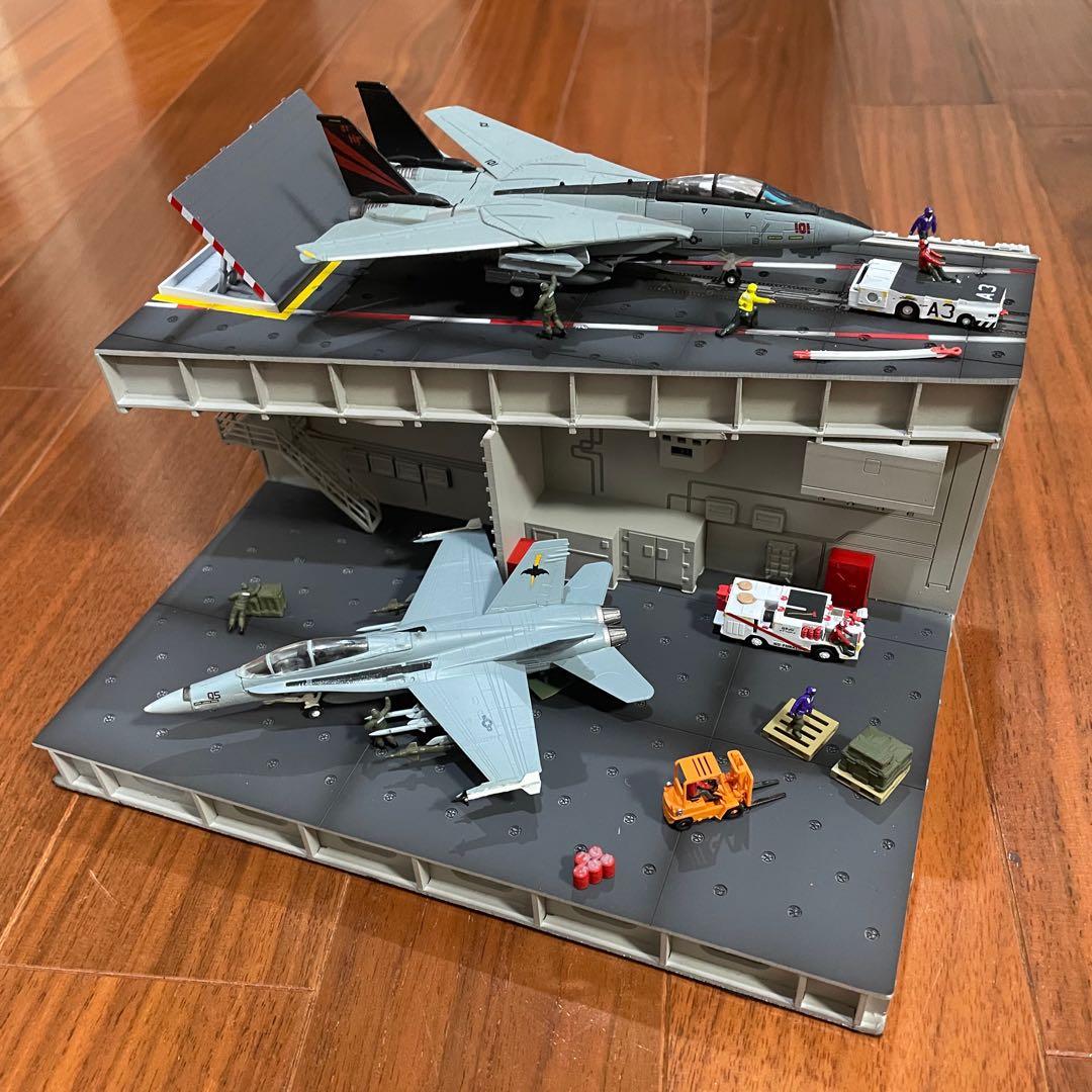 1/144 空母甲板完成品 ※説明欄一読下さい - メルカリ