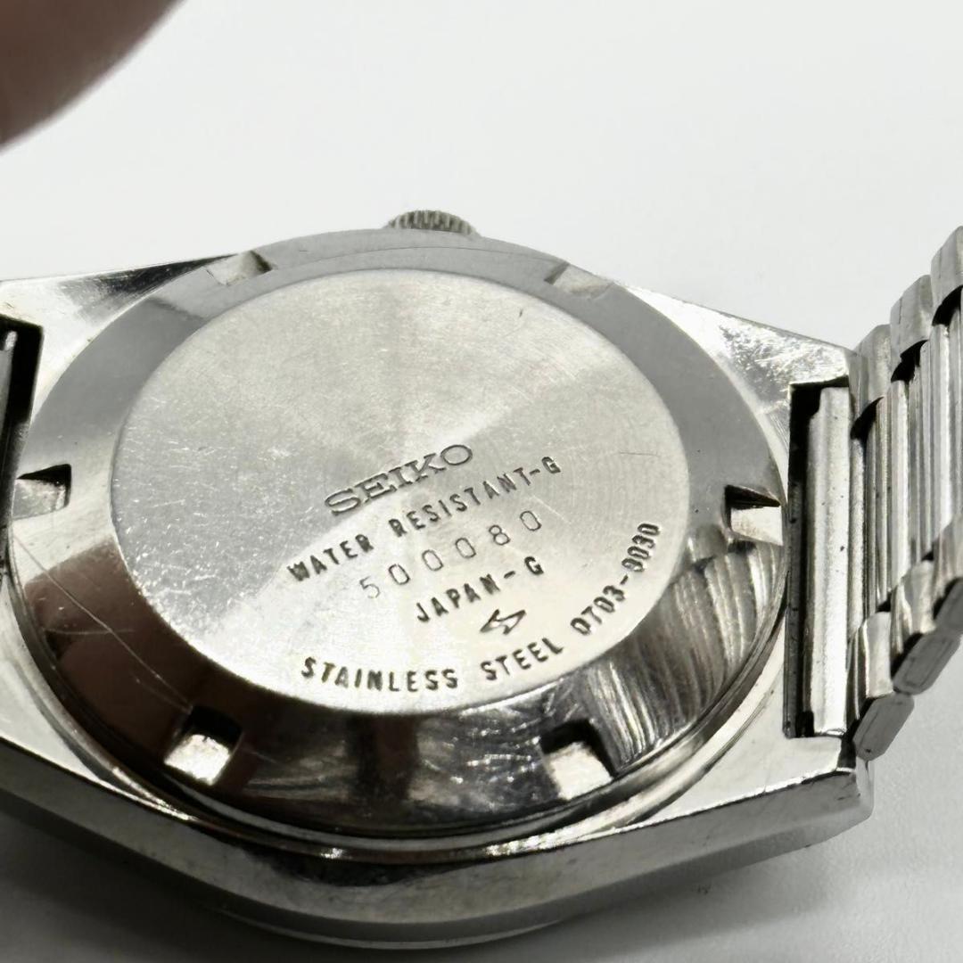 稼働品 新品電池！SEIKO 腕時計エルニクス ELNIX電磁テンプ式/クォーツ